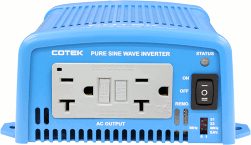 Cotek 400 Watt 48 Volt 115VAC Inverter / Pure Sine Wave - SE400-148