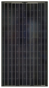 Hanwha SF160-24-M190B - 190 Watt Black Solar Panel