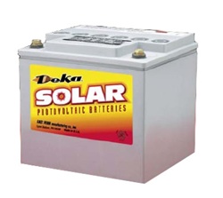 MK Battery 8G40-DEKA - 12 Volt 40 Amp Hour GEL Battery