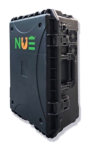 NUE SunCase 3651 > 3600 Watt 120VAC Inverter with 5.12kWh Lithium Iron Phosphate (LifFePO4) Battery - Solar Generator | PV Ready