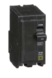 Schneider Electric / SquareD QO Plug-On Circuit Breaker - 20A 120/240 V ...