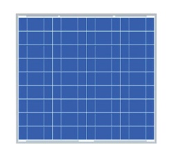 Solartech 50 Watt 17 Volt Solar Panel - SPM050P-N