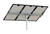 Tamarack Solar UNI-PGRM/3P1 > Top of Pole Mount for Three Solar Panels