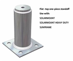 UniRac 310009-036 - 3" Flat Top Standoff - 36 Units