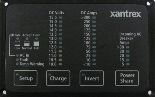 Xantrex 84-2056-01 > 12-25 12V Basic Remote Panel for Xantrex Freedom 458  Inverters